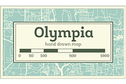 Olympia Washington USA City Map