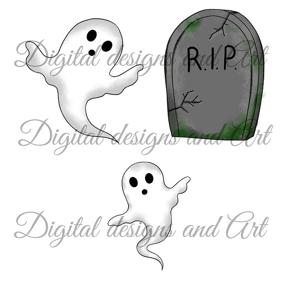 Halloween clipart in Illustrations - product preview 5