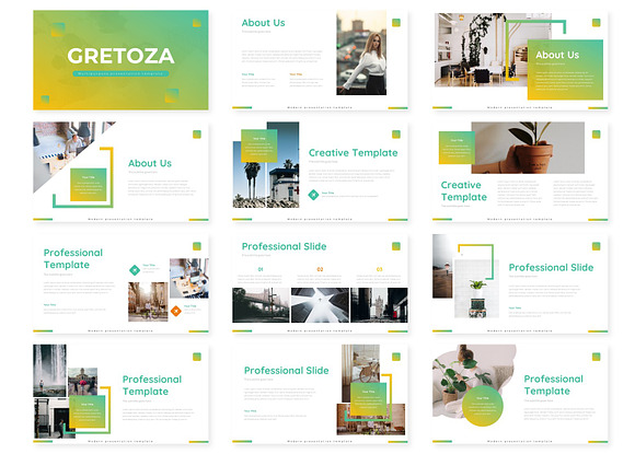 Gretoza - Google Slide Template in Google Slides Templates - product preview 1
