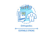 Orthopedics concept icon