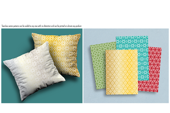Seamless Blue Moroccan Patterns in Patterns - product preview 1