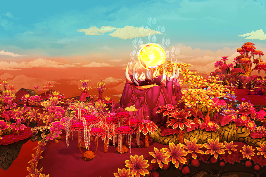 Fantasy Lava Forest in Nature - product preview 13