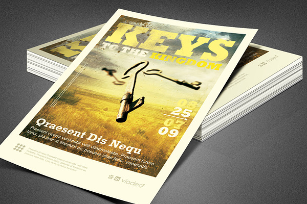 Keys to the Kingdom Church Flyer