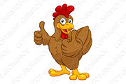 Chicken Cartoon Rooster Cockerel