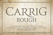 Carrig Rough - All Cap Serif Fonts
