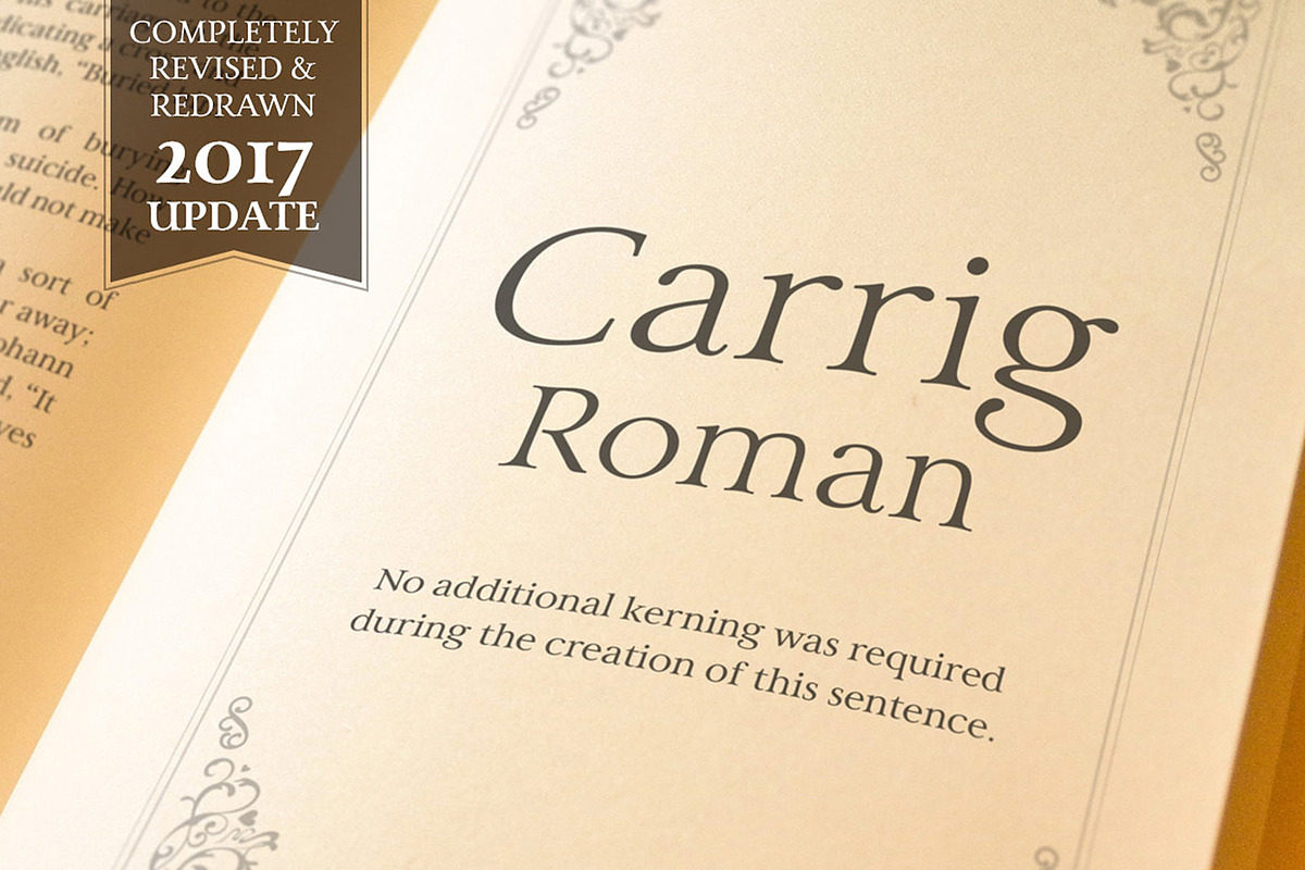 Carrig Roman 3 Elegant Serif Fonts in Serif Fonts - product preview 8