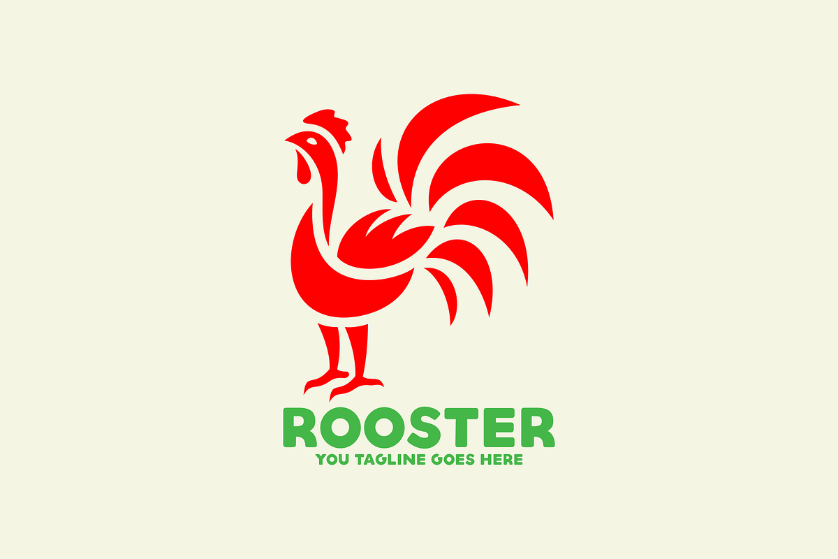 Rooster Logo in Logo Templates - product preview 8