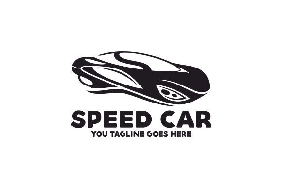 Speed Car Logo in Logo Templates - product preview 1