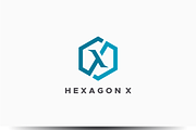 Hexagon - X Logo