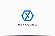 Hexagon - X Logo