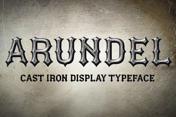 Arundel Heavy Metal Blackletter Font in Blackletter Fonts - product preview 1