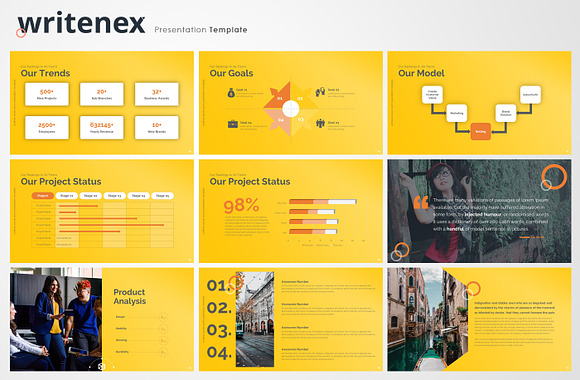 Writenex power point presentation in Presentation Templates - product preview 2