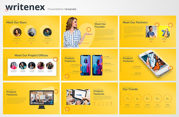 Writenex power point presentation in Presentation Templates - product preview 3