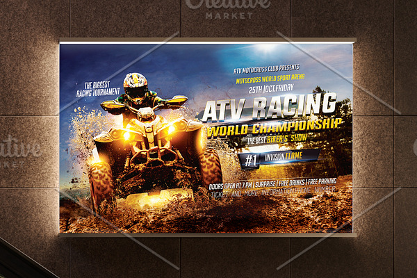 ATV Motocross Flyer