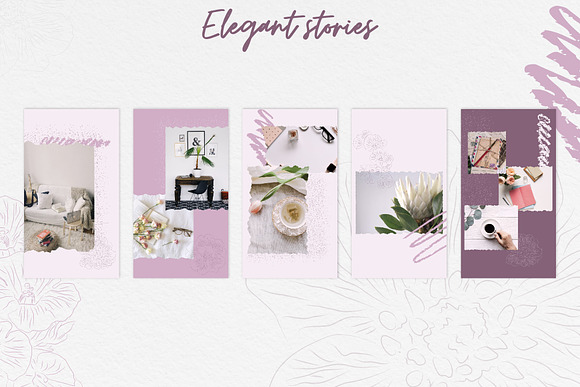 Elegant stories in Instagram Templates - product preview 2