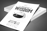 The Advantage of Wisdom Church Flyer
