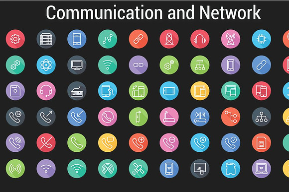 1800+ Flat Icons - Line Icons Pack in Text Message Icons - product preview 1