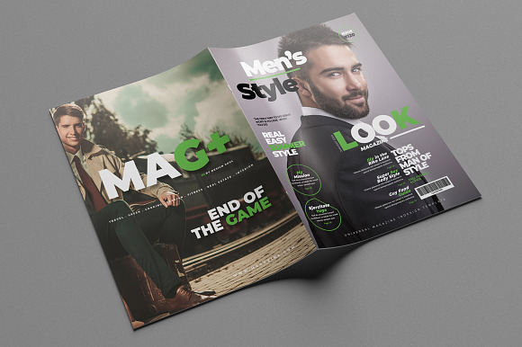 Stylish Magazine in Magazine Templates - product preview 1