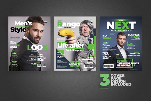 Stylish Magazine in Magazine Templates - product preview 2