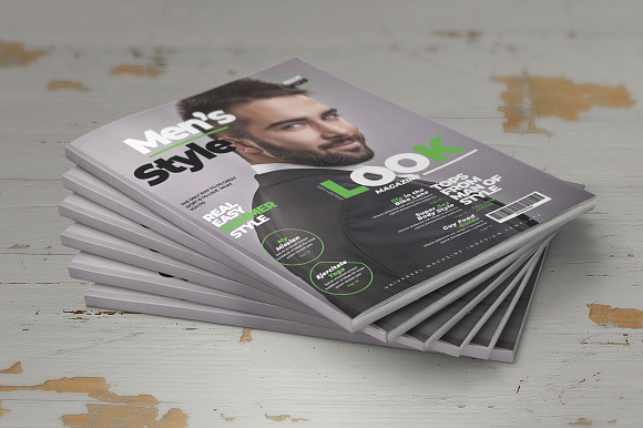 Stylish Magazine in Magazine Templates - product preview 5
