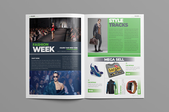 Stylish Magazine in Magazine Templates - product preview 19