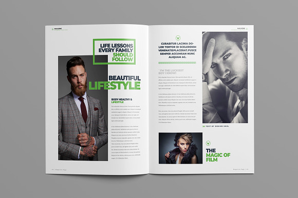 Stylish Magazine in Magazine Templates - product preview 27