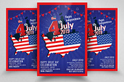 Independence Day Flyer Template