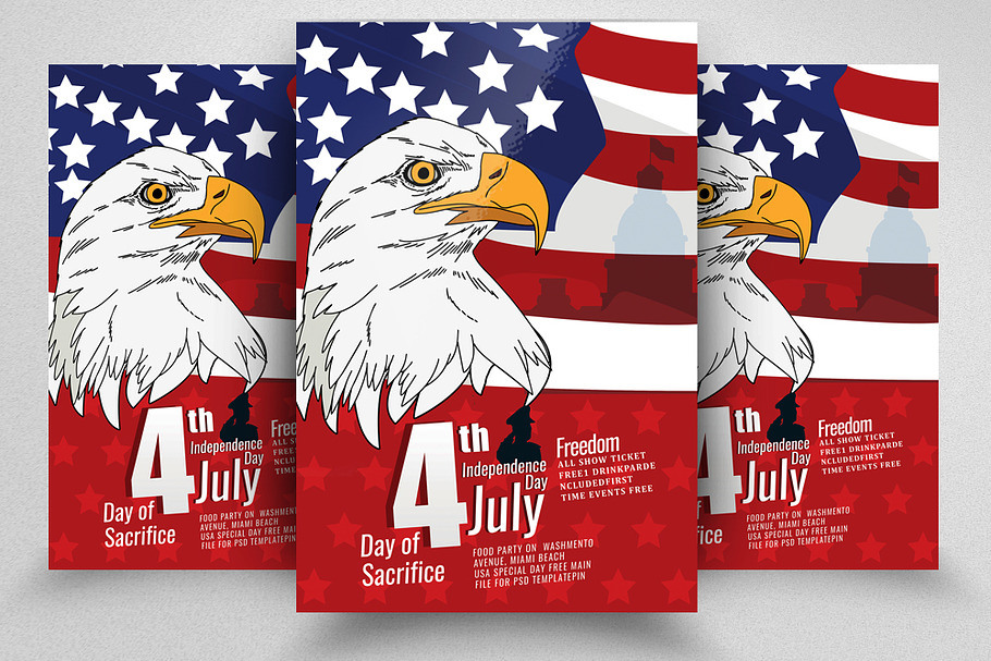 4th of July Day Flyer
