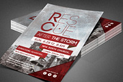 Rescue After The Storm Church Flyer