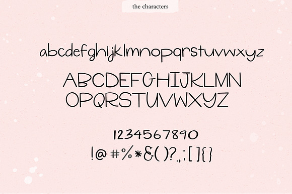 Simplicity Handmade Font in Display Fonts - product preview 4