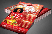 Game Day Specials Flyer Template