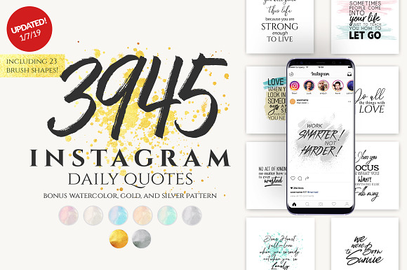 Instagram Social Media Quotes in Instagram Templates - product preview 47