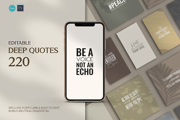 Instagram Social Media Quotes in Instagram Templates - product preview 48