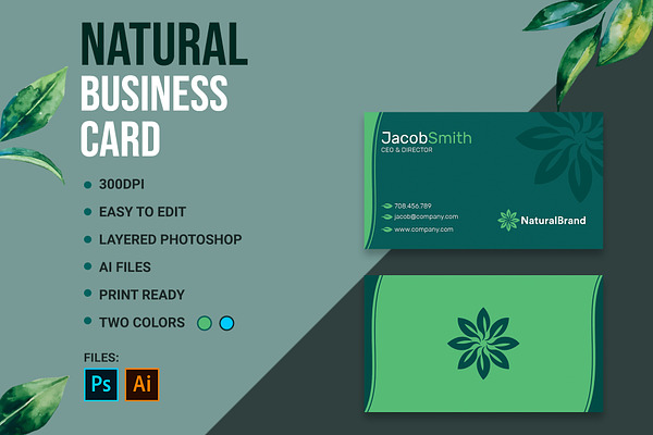 Business Card - Natural