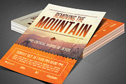 Removing the Mountain Church Flyer