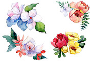 Bouquet Folk wisdom watercolor png