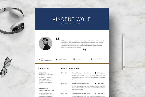 Resume Template 4 Pages