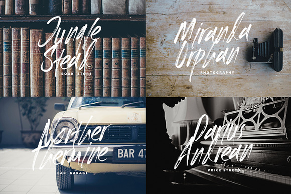 The JACK MANIA Brush Font in Script Fonts - product preview 2