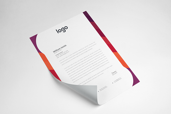Creative Letterhead Template in Stationery Templates - product preview 6