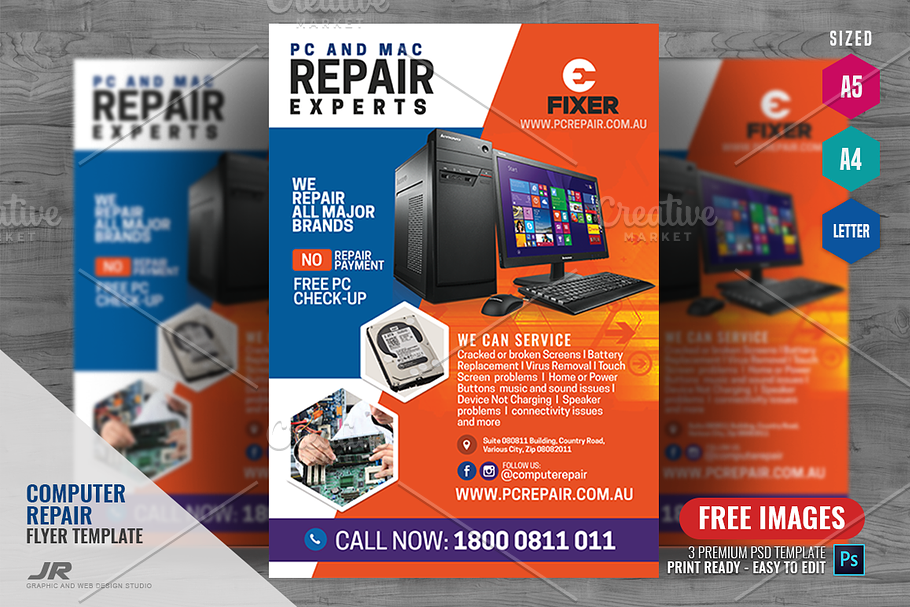Computer and Gadget Specialist Flyer