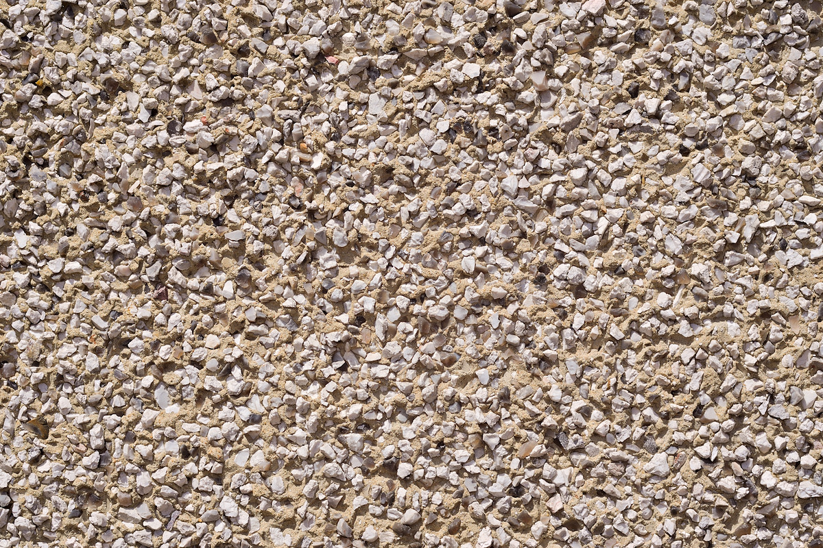 White pebblestone gritty wall textur in Textures - product preview 8