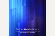 Blue abstract lines business