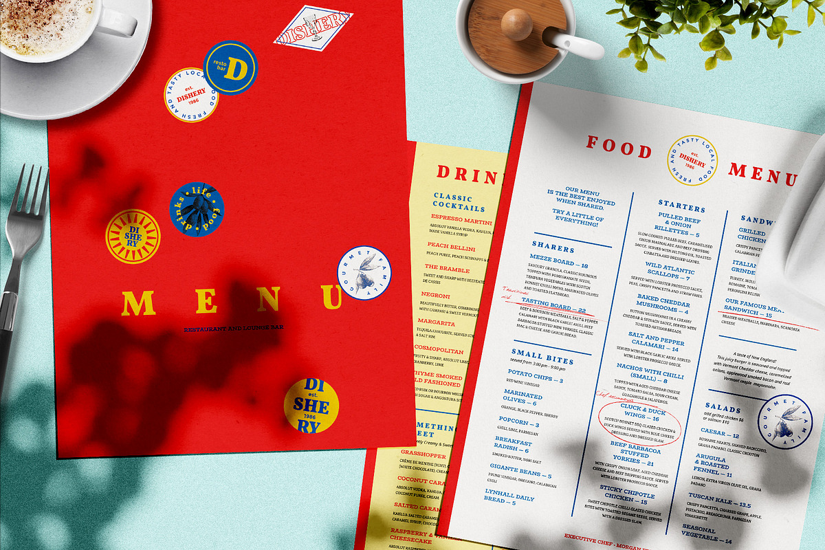 Restaurant Menu in Flyer Templates - product preview 8