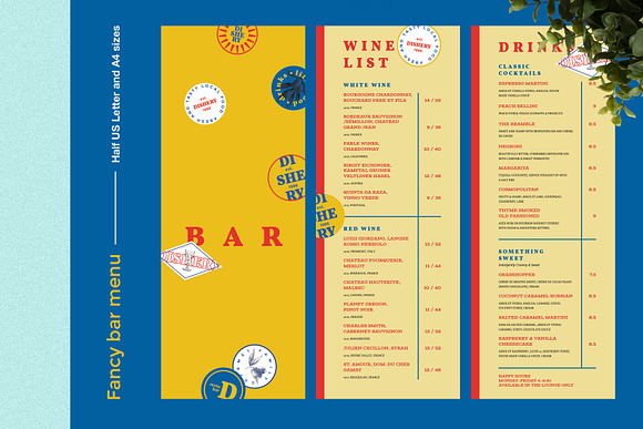 Restaurant Menu in Flyer Templates - product preview 3