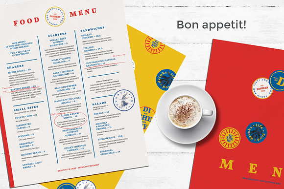 Restaurant Menu in Flyer Templates - product preview 4