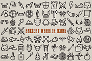 Ancient Warrior Icon Pack - 72 Icons