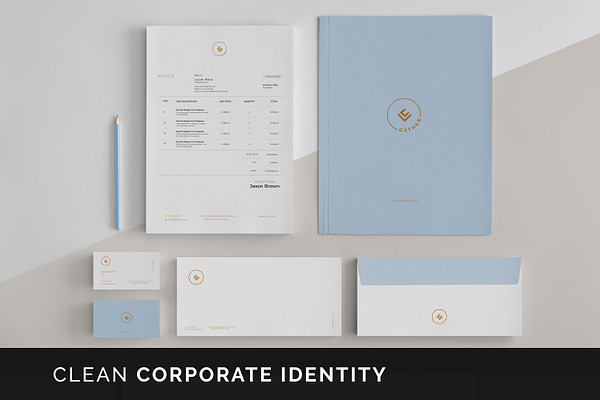 Gather Stationery Template
