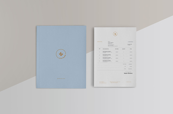 Gather Stationery Template in Stationery Templates - product preview 6