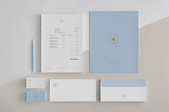 Gather Stationery Template in Stationery Templates - product preview 8