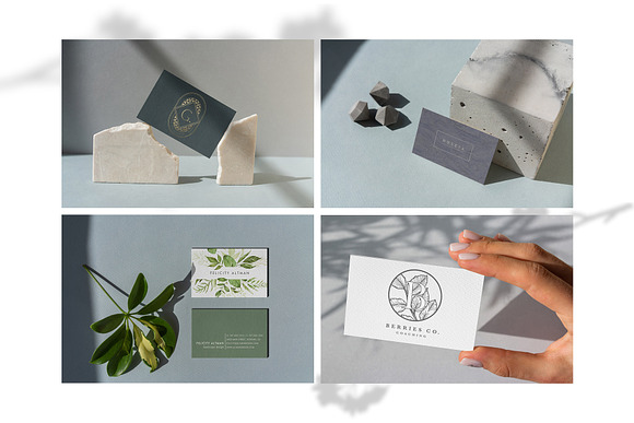 Business Card Mock-Up in Branding Mockups - product preview 2
